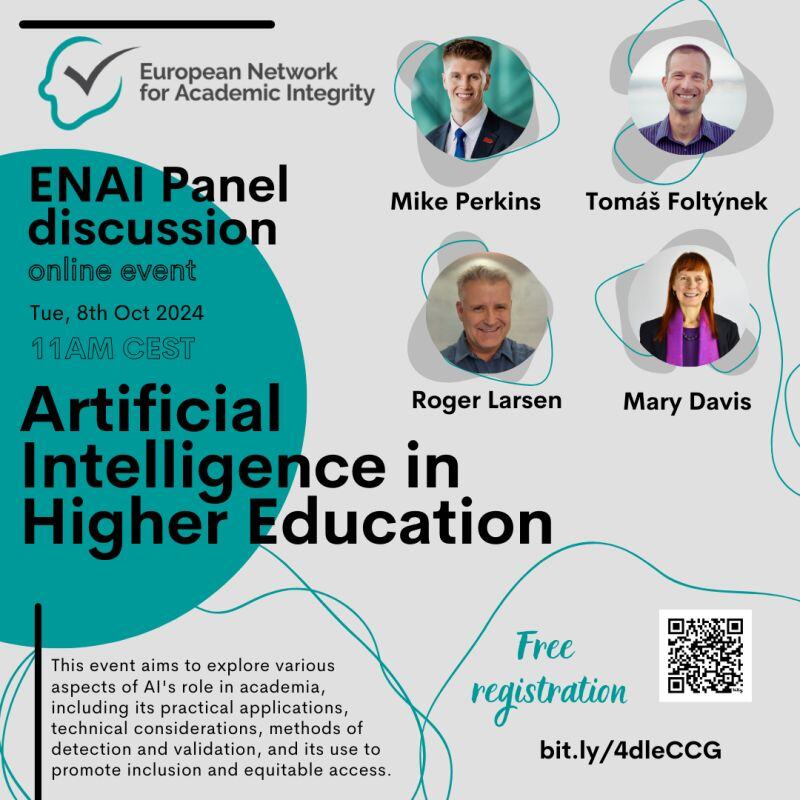 Poster of the ENAI Panel discussion 